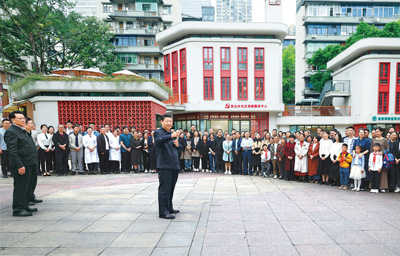 習近平在重慶考察時強調(diào) 進一步全面深化改革開放 不斷譜寫中國式現(xiàn)代化重慶篇章